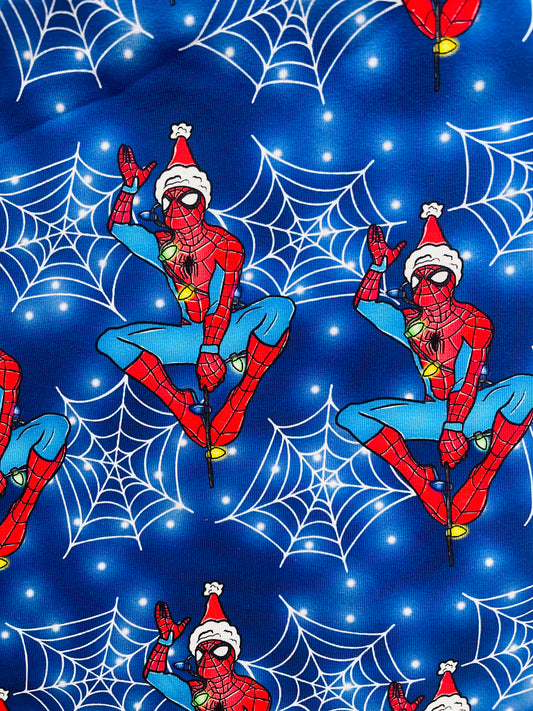 Christmas spider man stretch insulin pump belt