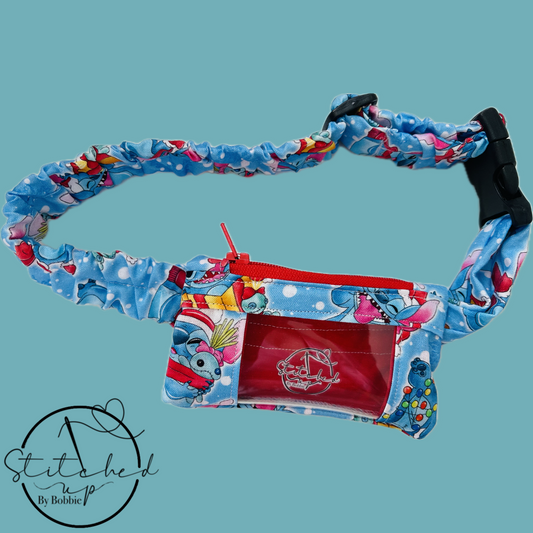 Christmas Stitch insulin pump belt