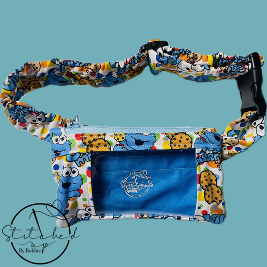 Cookie Monster insulin pump belt