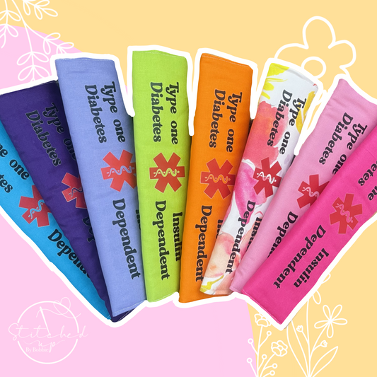 CLEARANCE Insulin dependent seat belt cover