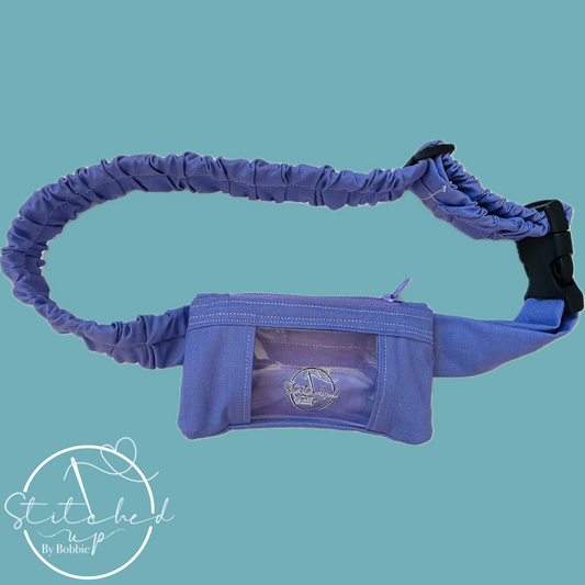 Purple insulin pump belt