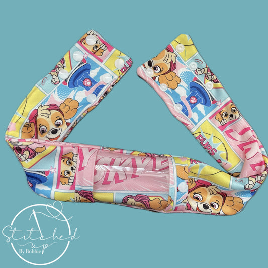 Puppy sky stretch insulin pump belt