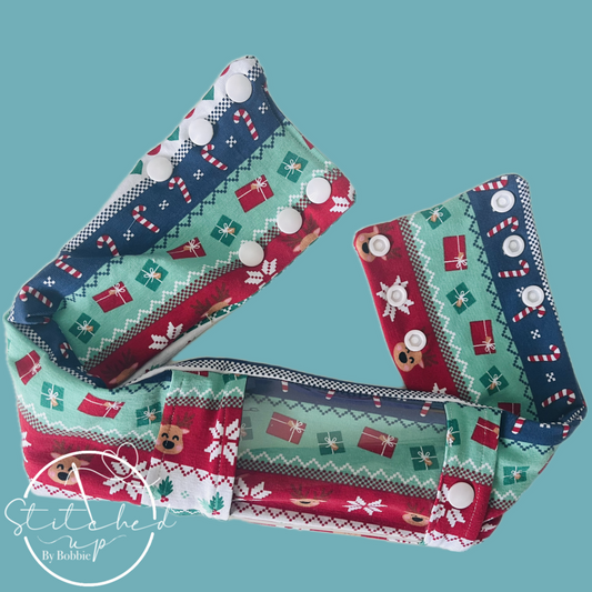 Reindeer wishes stretch insulin pump belt