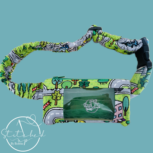 Nostalgic road mat insulin pump belt