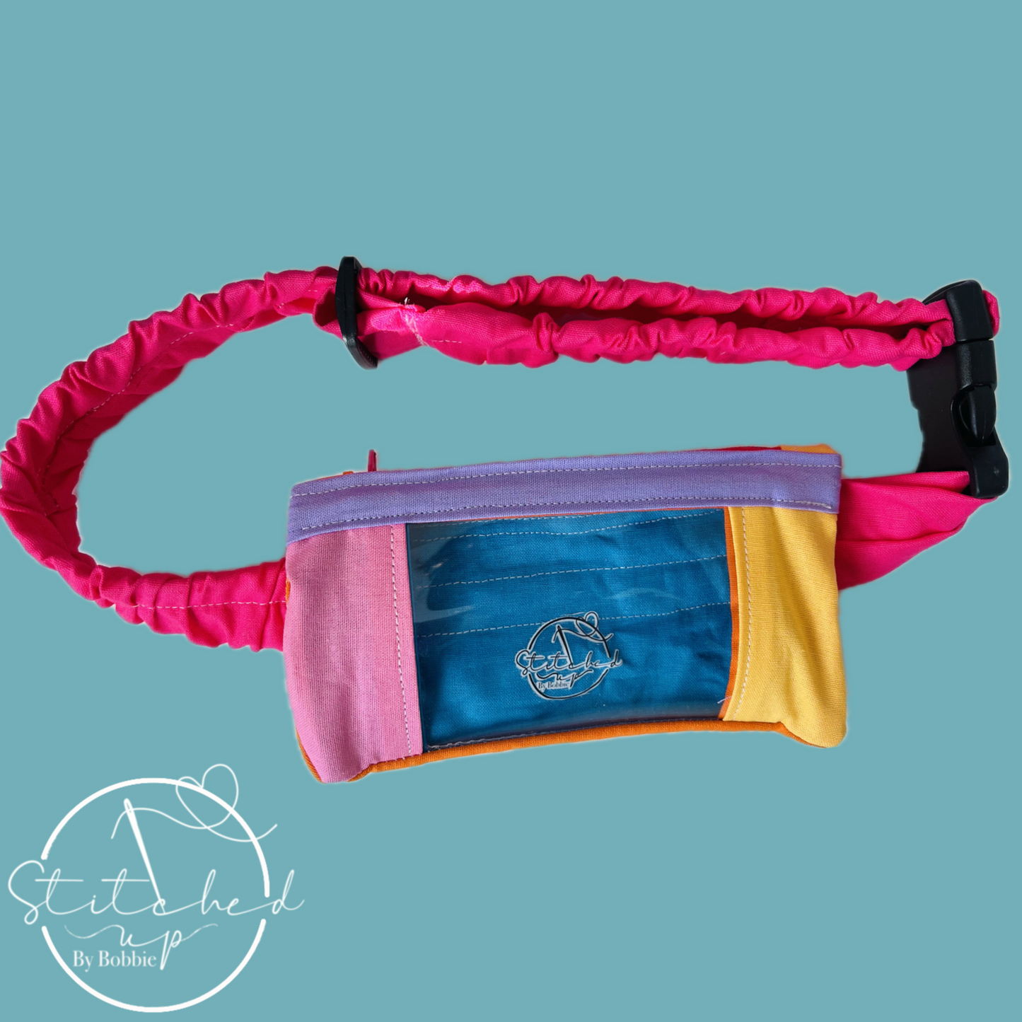 Patchwork party insulin pump belt