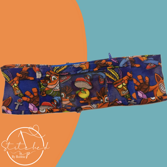 Crash bandicoot stretch insulin pump belt