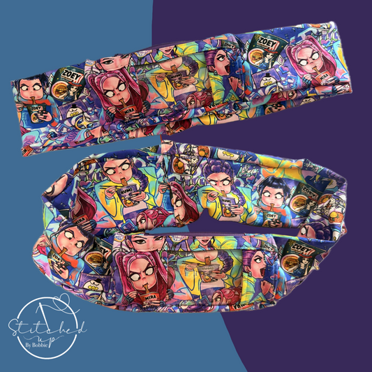 K-pop stretch insulin pump belt