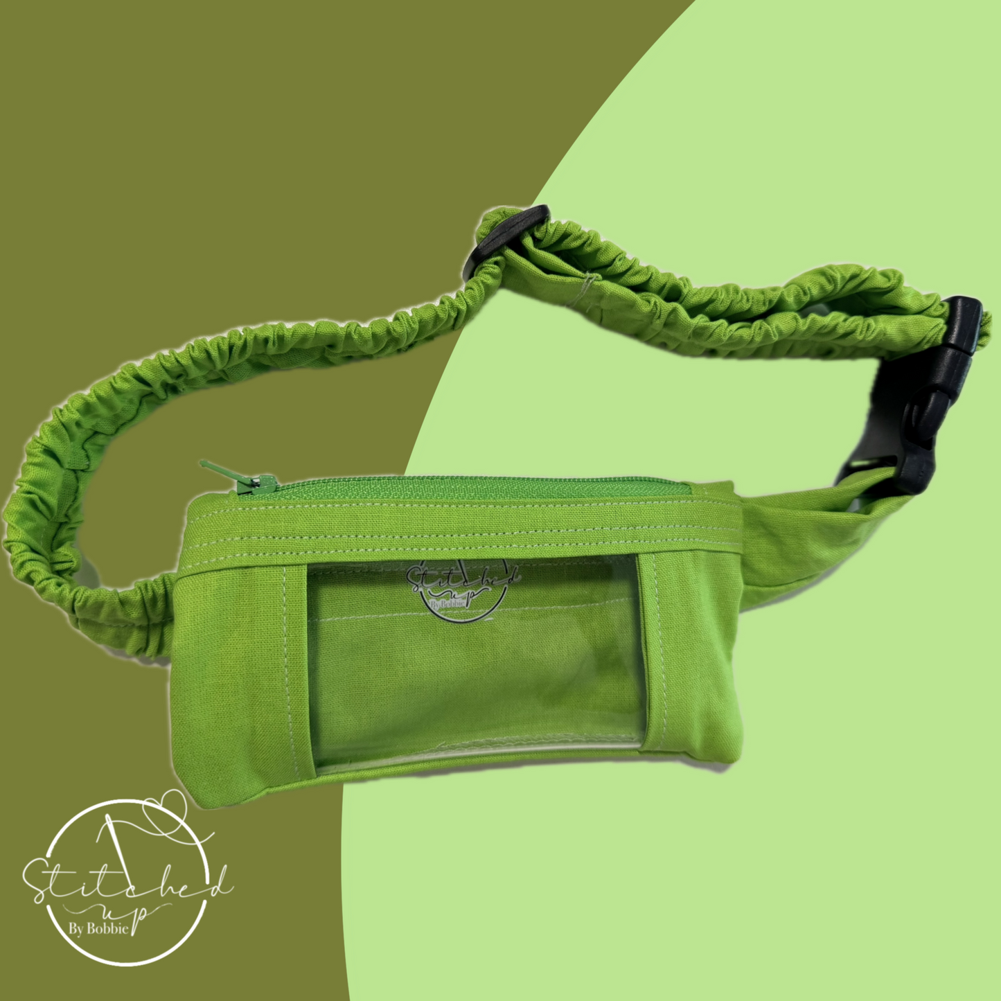 Lime green insulin pump belt