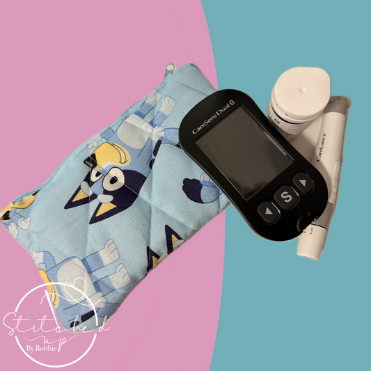 Bluey Quilted meter kit pouch