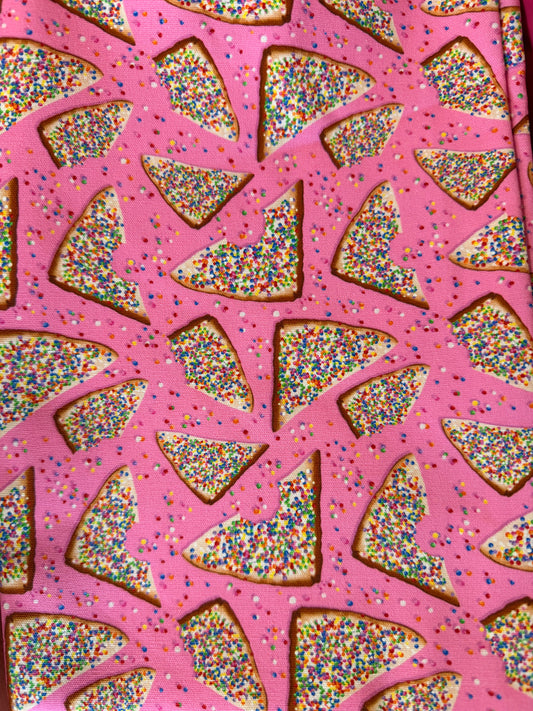 Pink Fairy bread insulin pump belt