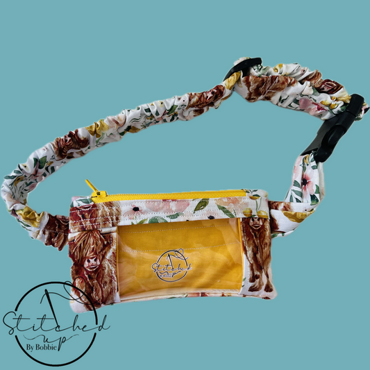 Highland cow insulin pump belt