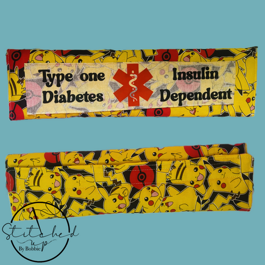 Pokemon Insulin dependent seat belt cover