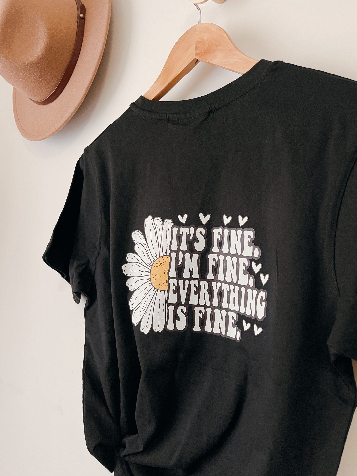 I’m fine it’s fine tee