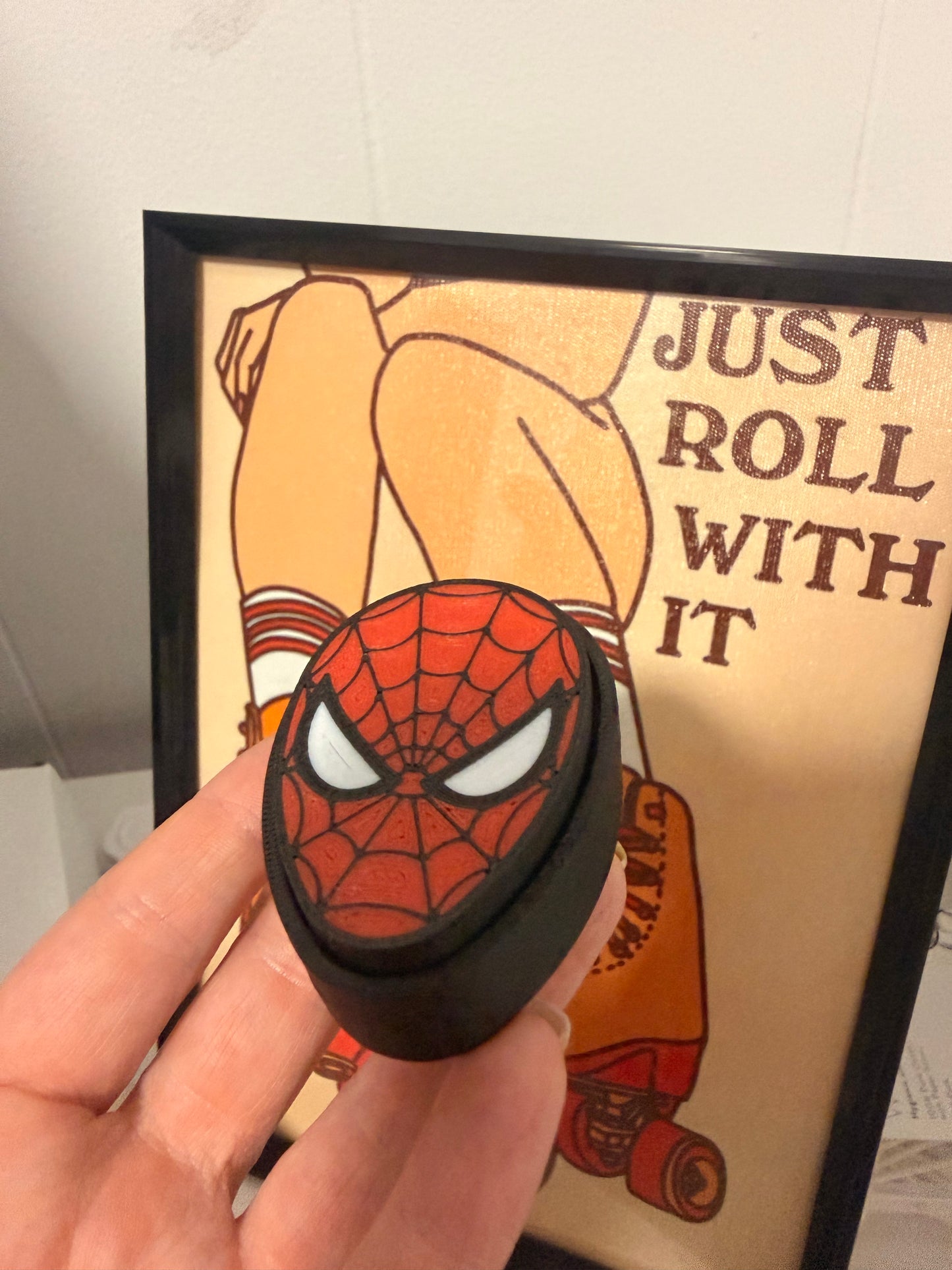 spiderman distraction clicker