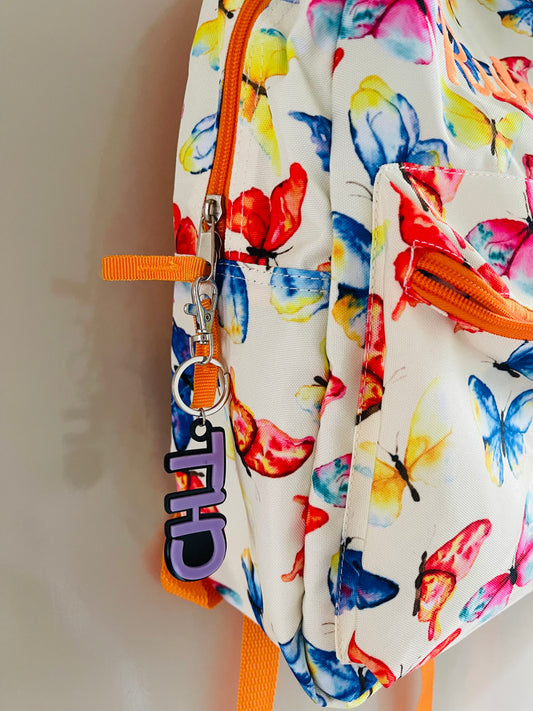 Acrylic T1D keyring