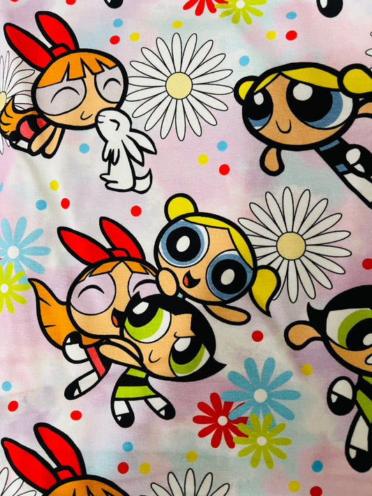 Power puff girls stretch insulin pump belt