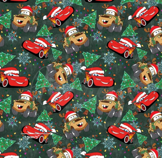 Christmas cars stretch insulin pump belt