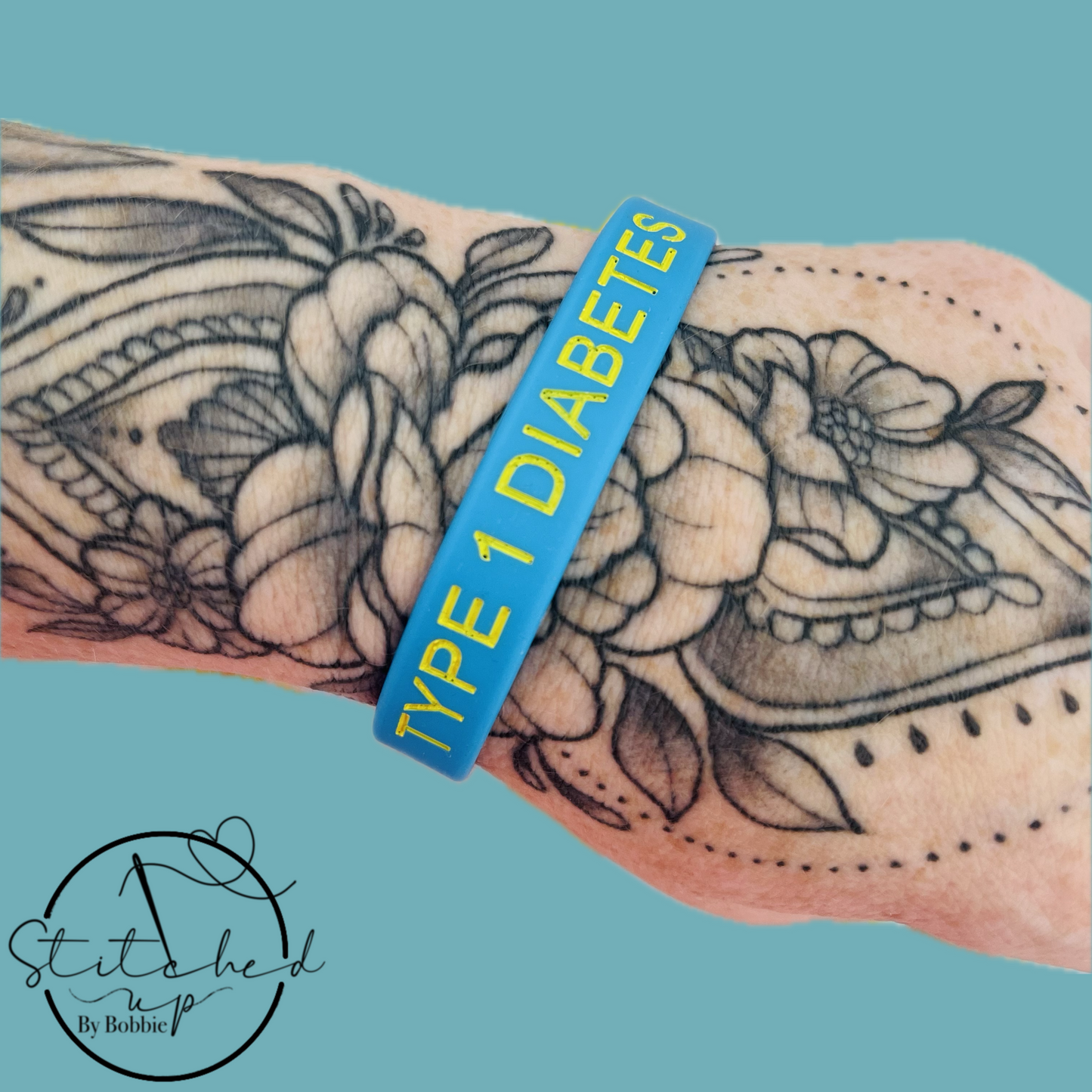 Type 1 diabetes alert bracelet