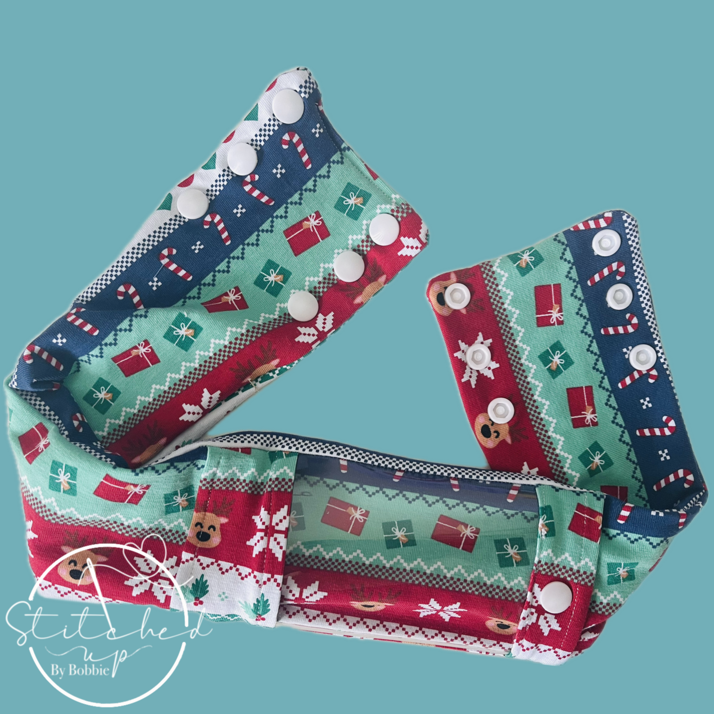 Reindeer wishes stretch insulin pump belt