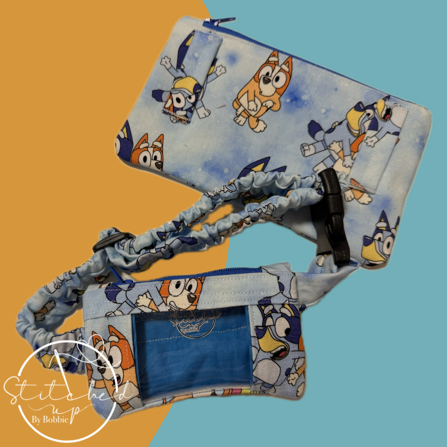 Bluey and bingo insulin pump belt
