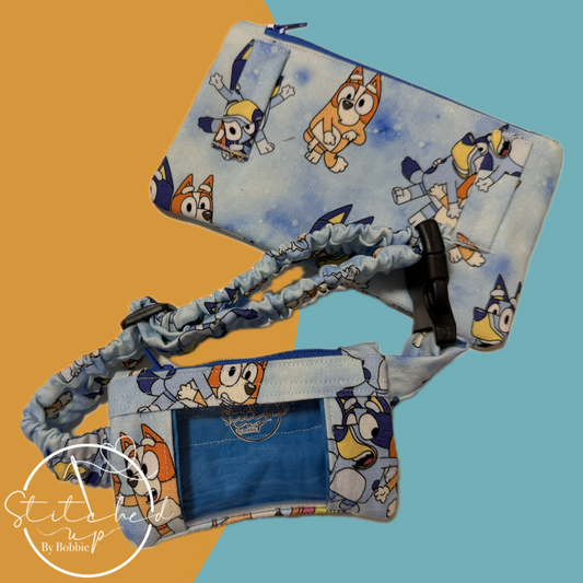 Bluey and bingo insulin pump belt