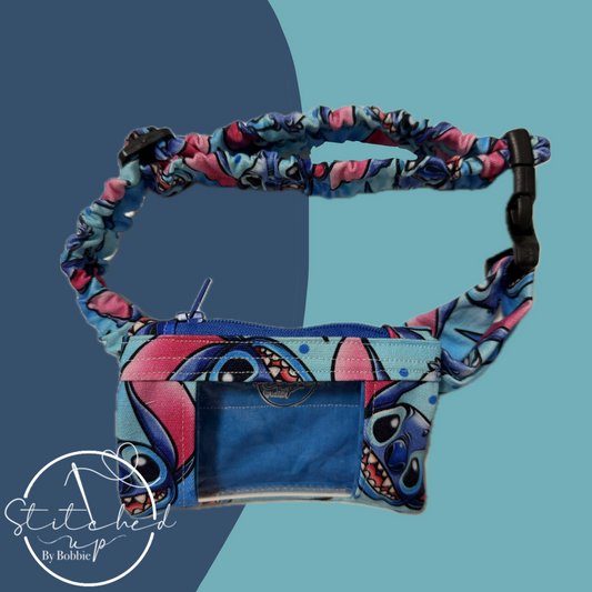 Lightening stitch insulin pump belt