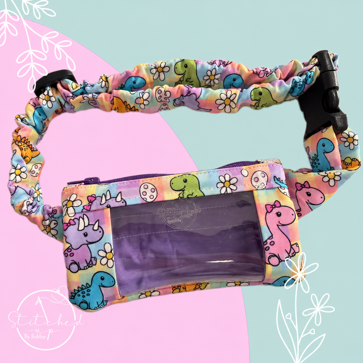Dino delight insulin pump belt