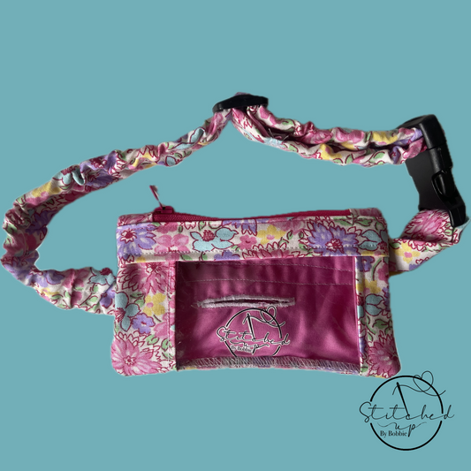 Floral insulin pump belt