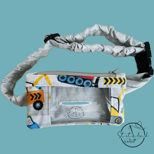 Clearance construction insulin pump belt